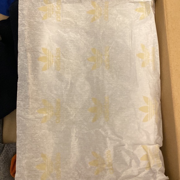 Adidas Supercourt Legend Earth Dark Green Orange EF9182 Tennis Sneaker - Picture 14 of 15